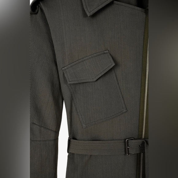 NWOT Zara Surplus Line S Military Jacket Dress one of a kind wardrobe must. #16 - Picture 4 of 6